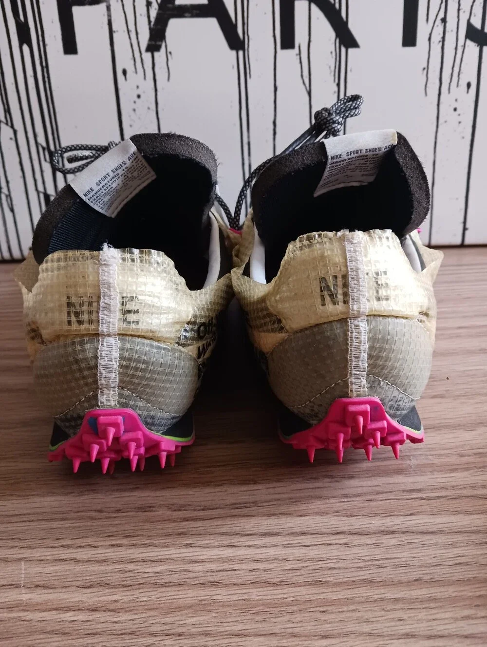 Nike x Off White Waffle Racer Sneajers Size US 11, ER 43, UK 8.5